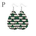 thumbnail image 2 of Wioihee Under $2.00 Earrings Studs St Patricks Day Earrings for Women Rhinestone Green Heart Leaf Earring for Women St Patricks Day Accessories, 2 of 2