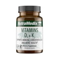thumbnail image 1 of Suplemento NutraMedix con vitamina D3 y K2 para el apoyo inmunitario, 90 cápsulas, 1 of 4