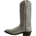 thumbnail image 3 of Old West Men's Smooth Leather Western Boot Round Toe - SCM7037 8 EE  US, 3 of 7