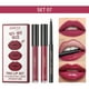 thumbnail image 1 of Fiudx Ofertas del día Brillo de labios, delineador de labios, juego de brillo de labios aterciopelado, kits de maquillaje de labios, pigmento aterciopelado, tinte de labios nude, brillo de labios de, 1 of 1