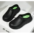thumbnail image 3 of Men And Women Work Shoes Non Slip Waterproof Chef Shoes Food Service Work Clogs for Restaurant Oil Resistant Kitchen Shoes, 3 of 18