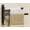 Black-2, variant on Qczoyp 2 Arms Swivel Towel Rack Thicken Towel Holder with Hook Space Saving Towel Bar Wall Mount Swivel Towel Racks for Bathroom Kitchen-Black