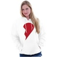 thumbnail image 3 of Other Half Heart Cute Matching Set Hoodie Sweatshirt Women Men Brisco Brands L, 3 of 7