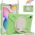 thumbnail image 5 of Funda colorida para Samsung Tab S6 Lite de 10,4 pulgadas con correa para el hombro, soporte de anillo ajustable grande y protección contra golpes., 5 of 5