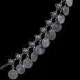 thumbnail image 4 of GKNET 1x Silver Boho Gypsy Coin Anklet Ankle Bracelet Foot Chain Ladies Delicate Jewelry J, 4 of 9
