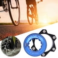 thumbnail image 4 of Adaptador de Bloqueo Central 6 Pernos Rotor de Freno de Disco Central Freno de Disco de Bicicleta Asiento de conversi?§?n de Bloqueo Central(Negro + Azul) Amonsee NO, 4 of 5