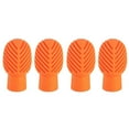 thumbnail image 4 of Wmool 2/4PC Silicone Drum Stick Sleeve Practice Tips Mute Damper Protective Cover *△, 4 of 8