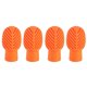 thumbnail image 1 of Funda de silicona para baquetas de 2/4 piezas, puntas de práctica, tapa de silenciador, amortiguador protector L29C, 1 of 7