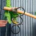 thumbnail image 4 of Reptile Climbing Loops,Three Rings Snake Climbing Rings for Ball Python | Terrarium Habitat Decor | Snakes Tank Accessories for Climb Toys, 4 of 6
