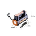 thumbnail image 3 of Clearance! Tire Inflator 12V Portable Compressor, Electric Auto Tire Pump For Car Tires And Other Inflatables At Home Limited Time Deal Deal ofthe Day #42, 3 of 7