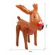 thumbnail image 4 of Adorno navideño inflable de PVC, decoración del hogar, diseño de escena, decoración navideña para piscina al aire libre, alce, 4 of 5