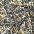 thumbnail image 5 of Ambesonne Turkish Pattern Window Valance, Curly Detailed Form, 54" X 18", Earth Yellow Slate Blue, 5 of 5
