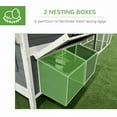 thumbnail image 4 of PawHut 162" Large Chicken Coop for 6-8 Chickens, Chicken House, 4 of 9