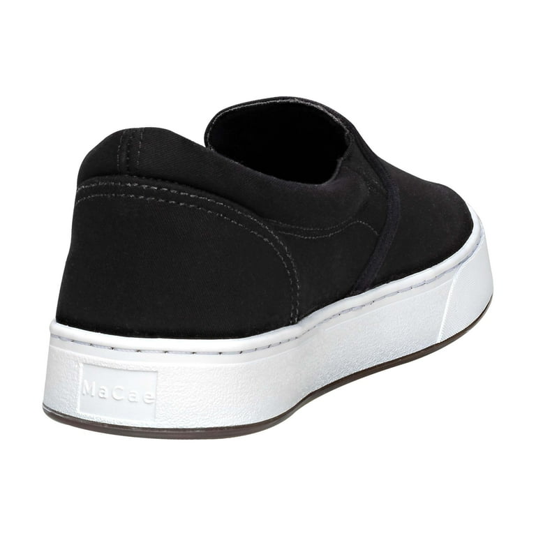 MaCae Unisex Canvas Slip On Fashion Shoe With Unique Sole, Comfy