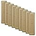 thumbnail image 2 of Imperial RG1453 2.25 x 12-Inch Louvered Plastic Floor Register, Taupe, 9 Pack, 2 of 5
