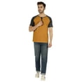 thumbnail image 5 of Inkmeso Short Raglan Sleeve Cotton Lightweight Solid T-Shirts Classic Henley T-Shirt For Mens, 5 of 7