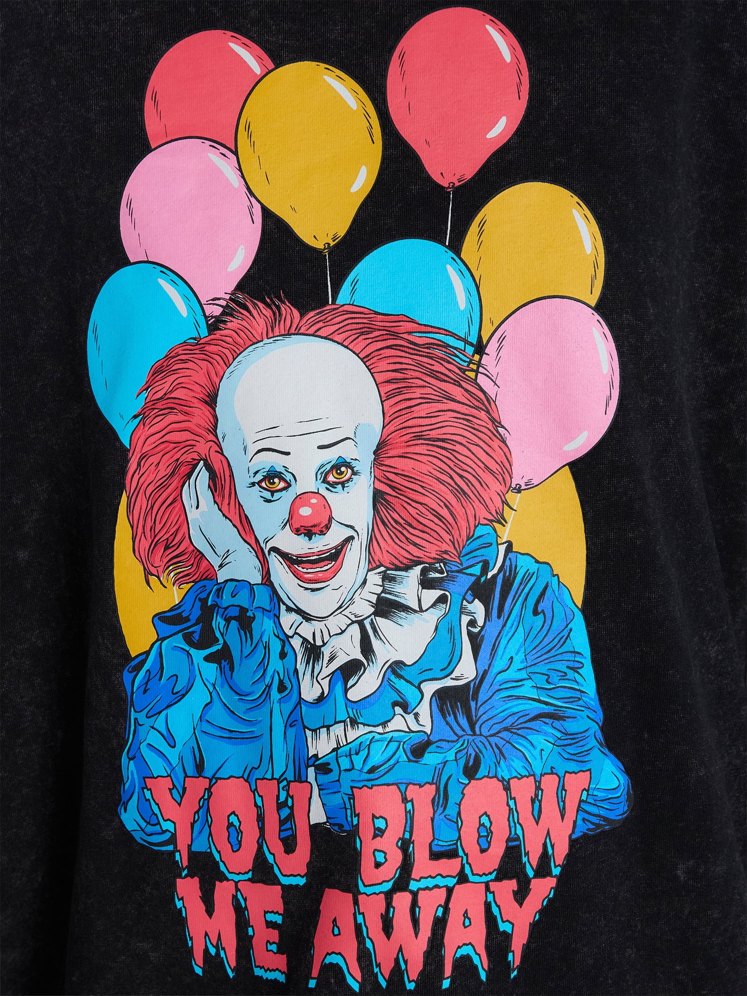 IT Women’s Pennywise Halloween Graphic Print Sweatshirt, Sizes XXS–XXL
