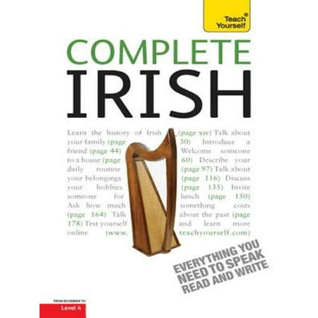 Complete Irish Beginner to Intermediate Book and Audio Course - (Best Irish Language Course)