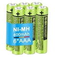 thumbnail image 1 of Pilas AAA recargables EOCIK BK-40AAABU 400 mAh 1,2 V (paquete de 6), 1 of 7