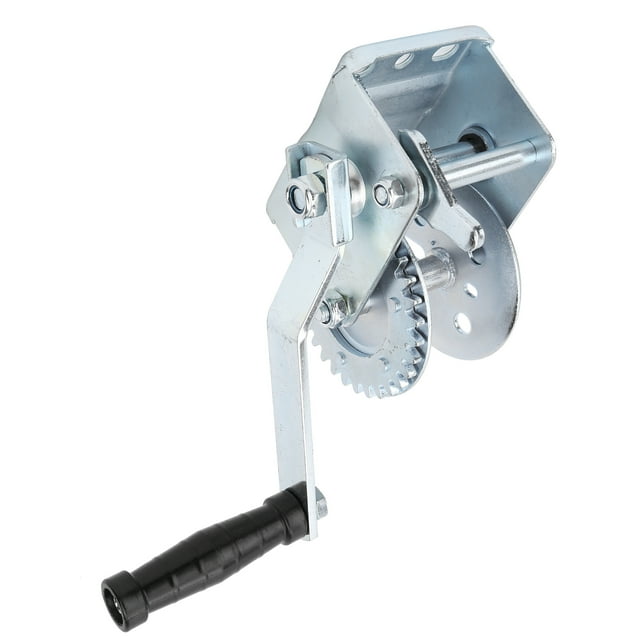 Trailer Winch, Hand Winch, Metal Iron 600LBS For Outdoor Use Bad Weather Yacht Boat