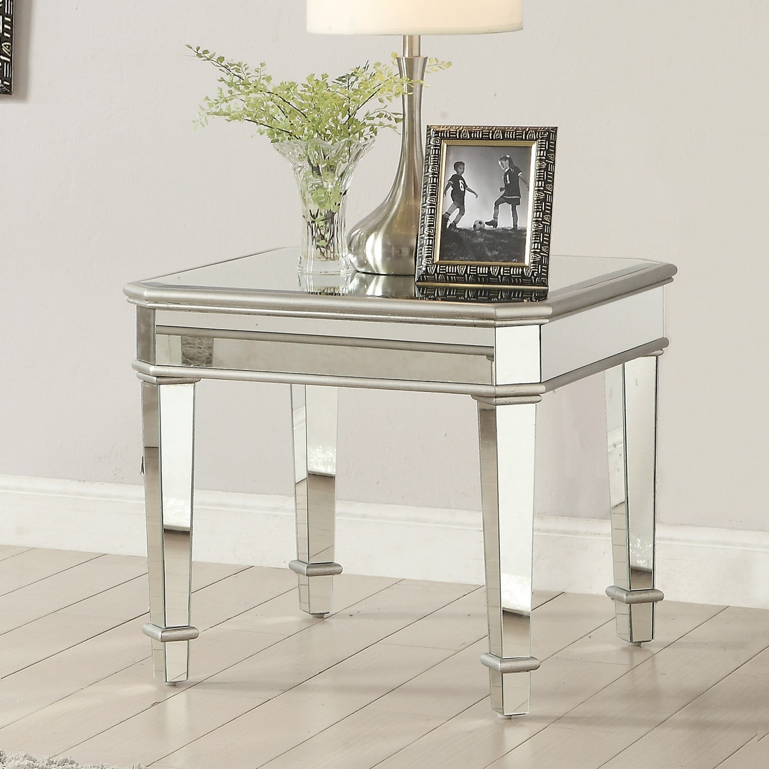 square silver coasters