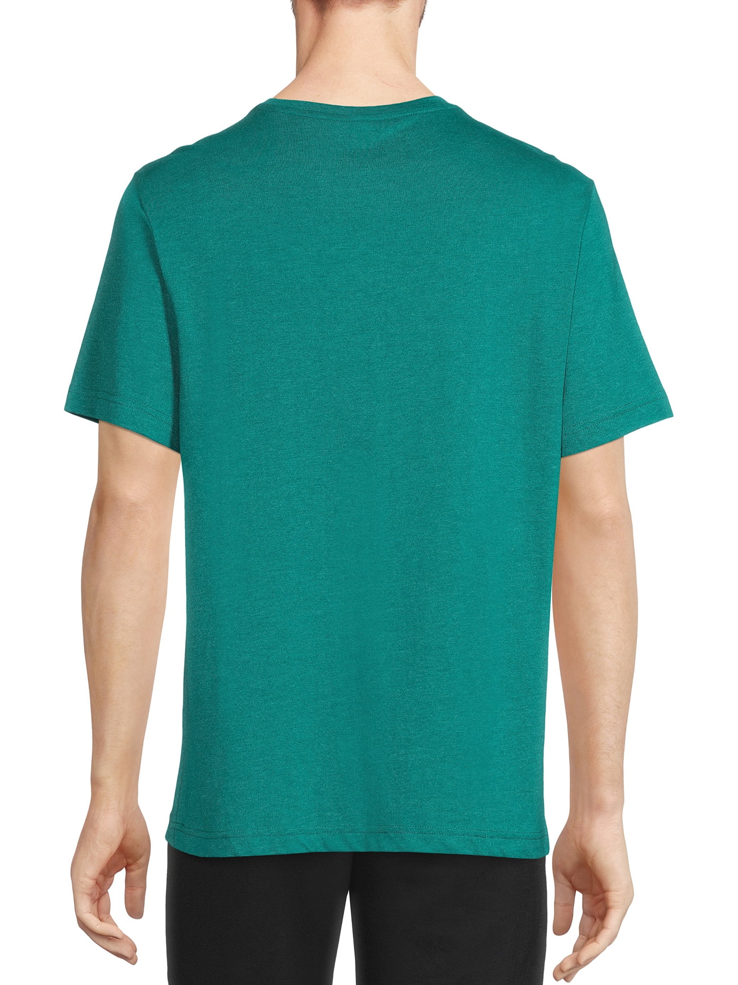 Athletic Works Men's and Big Men's Active Tee Set, 2-Pack, Sizes up to 5XL