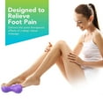 thumbnail image 4 of Spike Peanut Roller & Hedgehog Foot Massage Ball Set - Ideal para tejido muscular profundo, punto gatillo y liberación miofascial, fascitis plantar, presión concentrada y alivio del dolor específico Adepaton 220372-2, 4 of 7