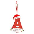 thumbnail image 1 of Personalized Letter Pendant with Bead Lanyard Acrylic Xmas Shiny A-Z Hanging Ornament Party Supplies, 1 of 8