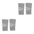 thumbnail image 2 of Mangas de compresión de rodilla Eigraketly de fibra de carbón de bambú Gris S M L, 2 of 6