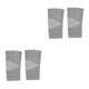 thumbnail image 2 of Mangas de compresión de rodilla Greeniant 1 par de tela de bambú Gris S M L, 2 of 6