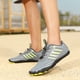thumbnail image 4 of Zapatos gruesos para con para exteriores zapatos montañismo zapatos para antideslizantes y resistentes al desgaste [A-61] (gris verde 38), 4 of 9