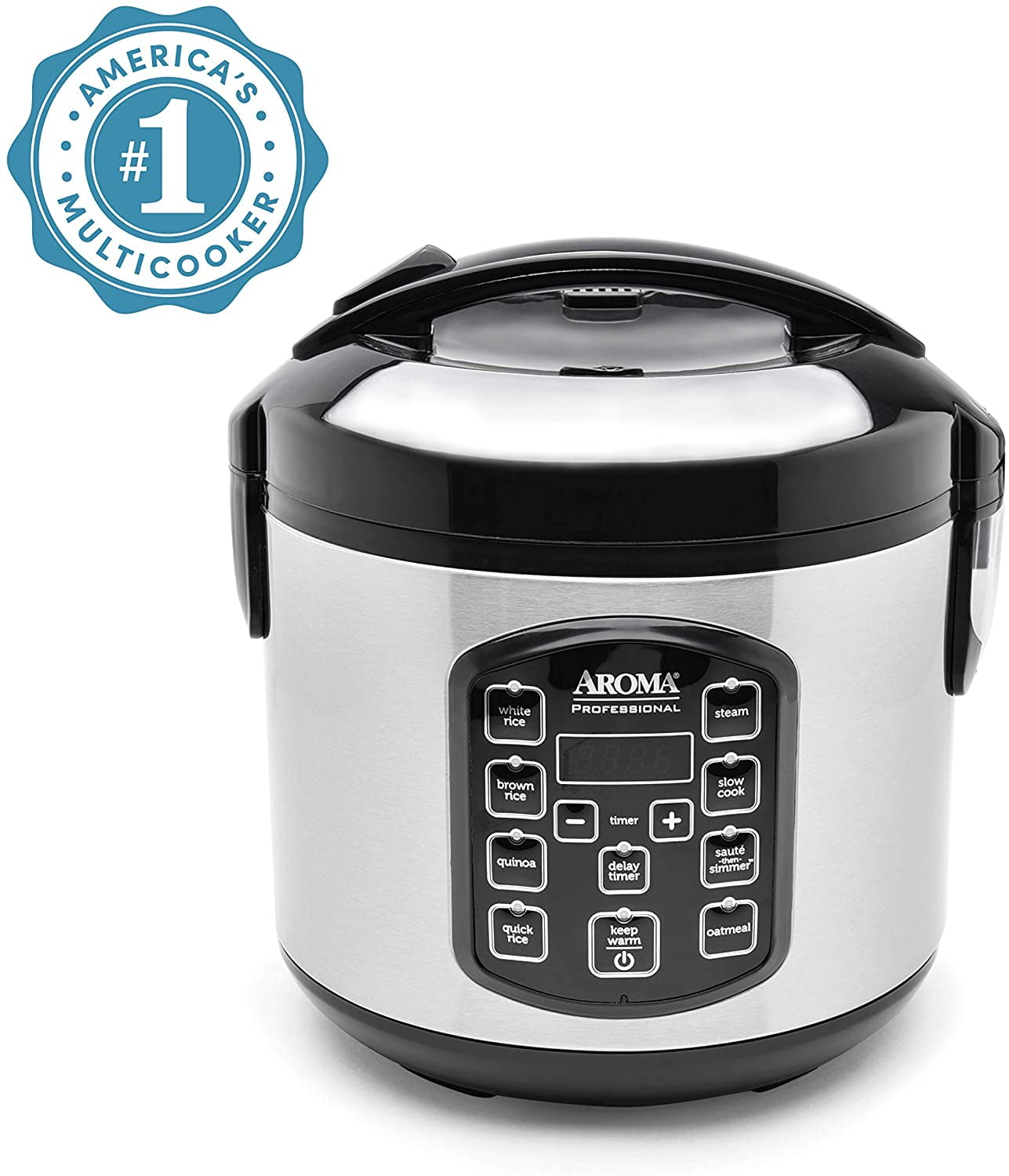 Aroma Housewares ARC-954SBD Rice Cooker, 4-Cup Uncooked 2.5 Quart