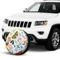 thumbnail image 2 of Kll Insects And Flowers Tire Cover,Universal Wheel Tire Cover For Trailer, Rv, Suv, Truck,Camper And Many Vehicle,(17 Inch), 2 of 7