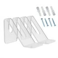 thumbnail image 1 of 1 Set Kayak Wall Hanger Transparent Color High-quality New-style Portable Wear-resistant Elegant Distinctive Appearance Oar Rack, 1 of 7