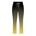 thumbnail image 4 of Dagugfen Plus Size Pants for Men Elastic Waist Lightweight Gradient Color Fashion Trend Lounge Pants, 4 of 4