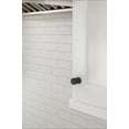 thumbnail image 2 of Amerock Whistle 11/16 inch (18mm) Diameter Matte Black Cabinet Knob, 10 Pack, 2 of 3