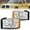 Chrome Amber, variant on For 2005 2006 2007 Dodge Dakota Headlights  Amber Headlamp Left+Right 05-07
