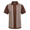 thumbnail image 6 of COOFANDY Men's 2 Pieces Short Set Short Sleeve Vintage Button Down Shirts and Summer Pants Casual Beach Outfits, 6 of 9