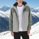 thumbnail image 1 of Chaquetas y abrigos casuales con capucha de manga larga, impermeables, cortavientos con capucha para senderismo, viajes y mujeres., 1 of 3