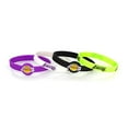 thumbnail image 2 of Los Angeles Lakers Bracelets - 4 Pack Silicone, 2 of 3
