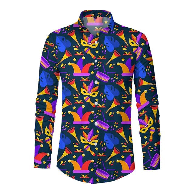 PMUYBHF T-Shirt Imprimé 3D Numérique pour Hommes Manches Courtes Col Rabattu 3259 TG
