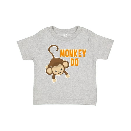 

Inktastic Monkey Do with Monkey Gift Toddler Boy or Toddler Girl T-Shirt