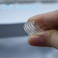 thumbnail image 3 of Pare-Chocs en Verre Transparent Extrêmement Doux Antidérapant Non-Adhésif, Espaceur de Table en Verre, Épaisseur 2mm. 50 Pcs, 3 of 5