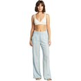 thumbnail image 5 of Women's new wave stripe pants（Sky blue）, 5 of 5