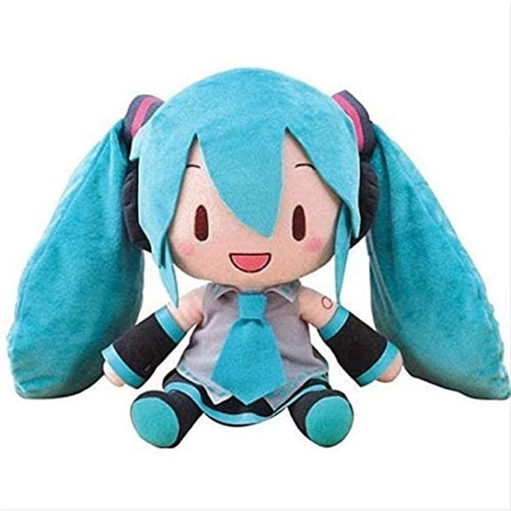 Anime Miku Plush Series Snow Miku Plush Stuffed Soft Plush Doll, Room Decoration (30CM)