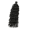 thumbnail image 2 of Peluca afro rizada para mujeres y niñas, accesorio elegante y transpirable para el cabello, sintético suave para fiestas, uso diario, compras, Cosplay Negro 60cm, 2 of 8
