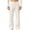Beige, variant on Ohufall Men's Pants Solid Color Comfy Sweat Pant Lightweight Everyday Wide Sport Pant