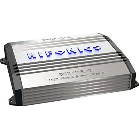 Hifonics BRX1116.1D Brutus Mono Super D-Class Subwoofer Amplifier, 1100-Watt