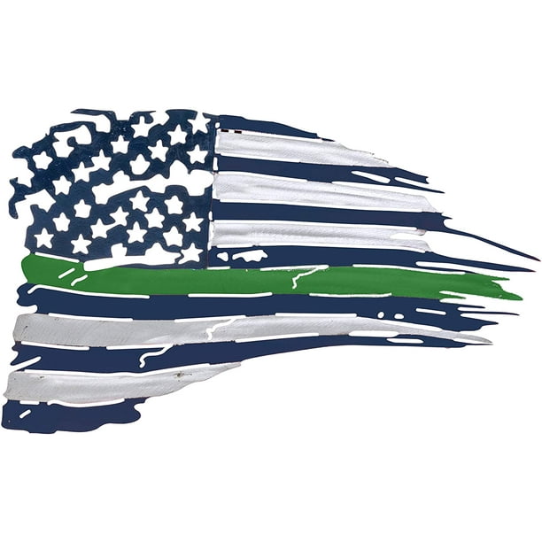 Metal American Flag Wall Decor Green Line Us Art Military Office America Decorations For Home Patriotic Signs Outdoor Steel Com - Military Metal Wall Art Metal American Flag Wall Decor Green Line Us Art Military Office America Decorations For Home Patriotic Signs Outdoor Steel Com - Military Metal Wall Art