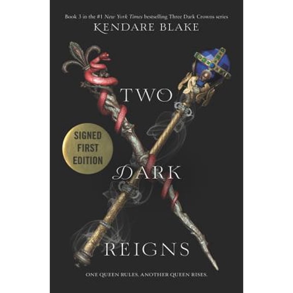 Pre-Owned Two Dark Reigns - Signed / Autographed Copy (Hardcover) 0062870432 9780062870438